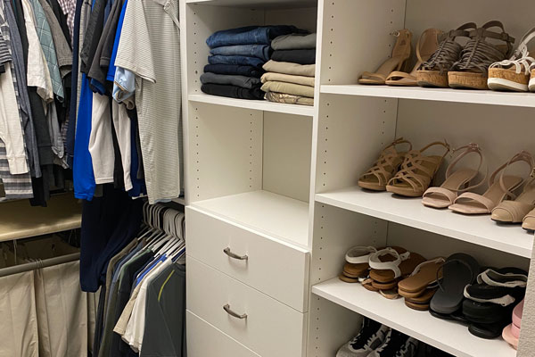Bedroom Closet Systems - Custom Closets by PNW Closets in Vancouver WA and Camas WA