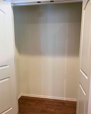 Pantry with Fixed Shelving Removed by PNW Closets in Vancouver WA